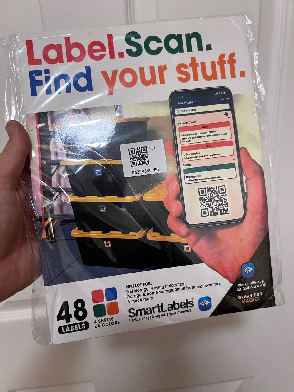 SmartLabels QR Label Kit - Multicolor - Picture 1 of 2